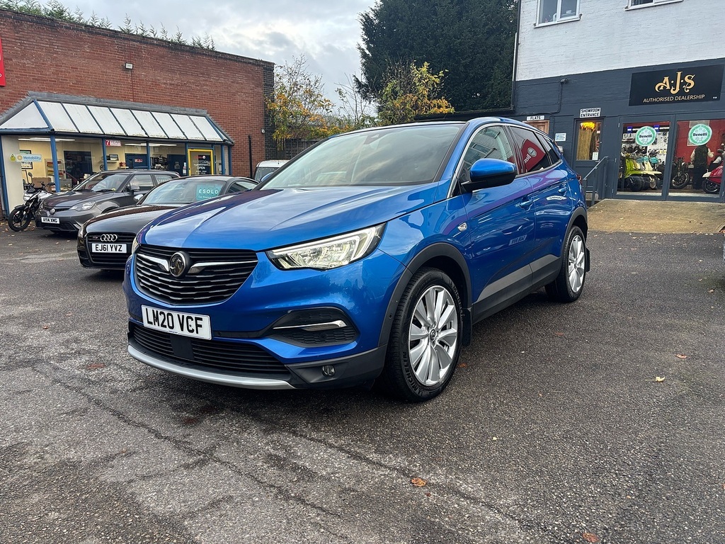 Vauxhall Grandland X Turbo Elite Nav LM20VCF Blue #3
