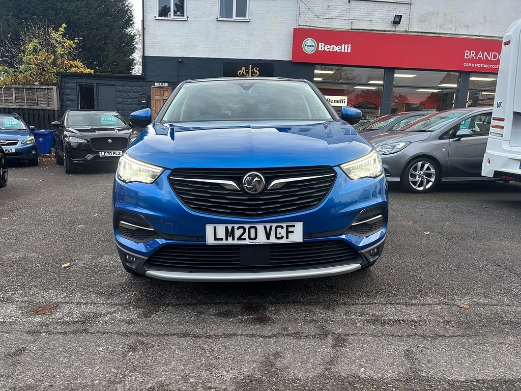 Vauxhall Grandland X Turbo Elite Nav LM20VCF Blue #2