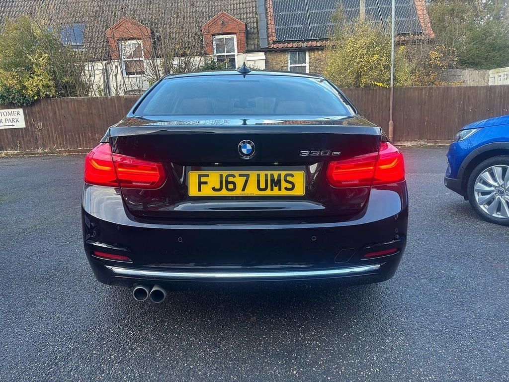 BMW 3 Series 330E Luxury FJ67UMS Black #5