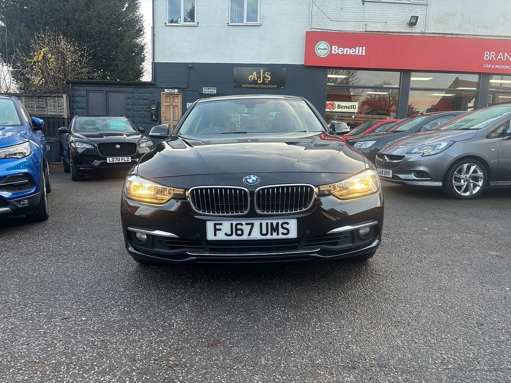 BMW 3 Series 330E Luxury FJ67UMS Black #2