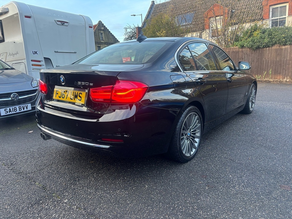 BMW 3 Series 330E Luxury FJ67UMS Black #6