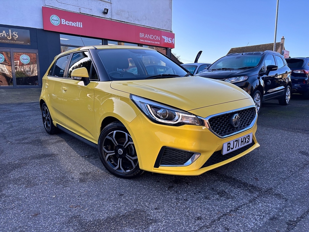 MG MG3 Vti-tech Exclusive Nav Yellow