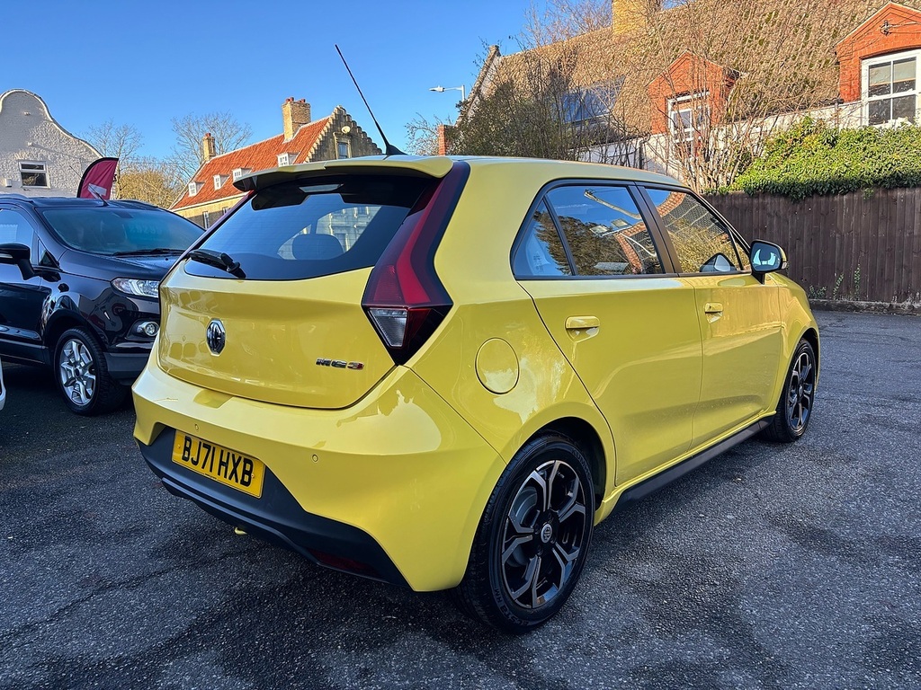 MG MG3 Vti-tech Exclusive Nav BJ71HXB Yellow #6