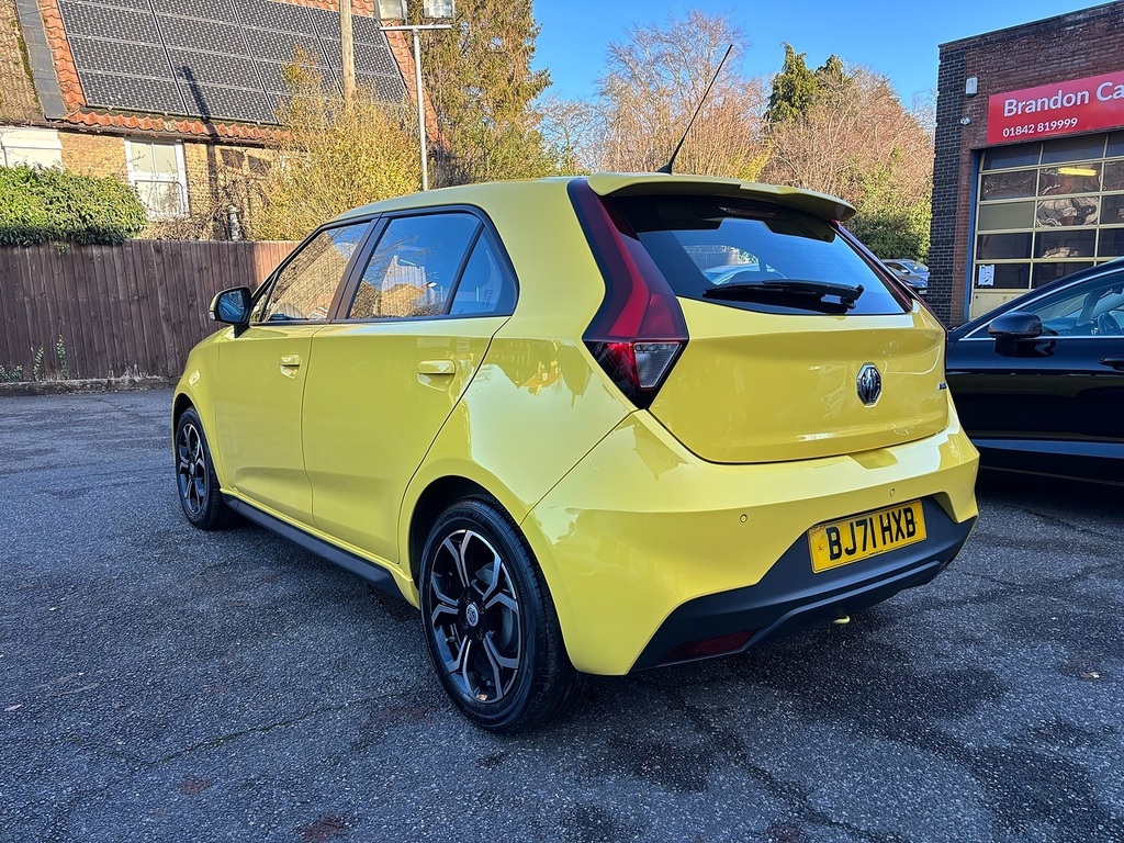 MG MG3 Vti-tech Exclusive Nav BJ71HXB Yellow #4