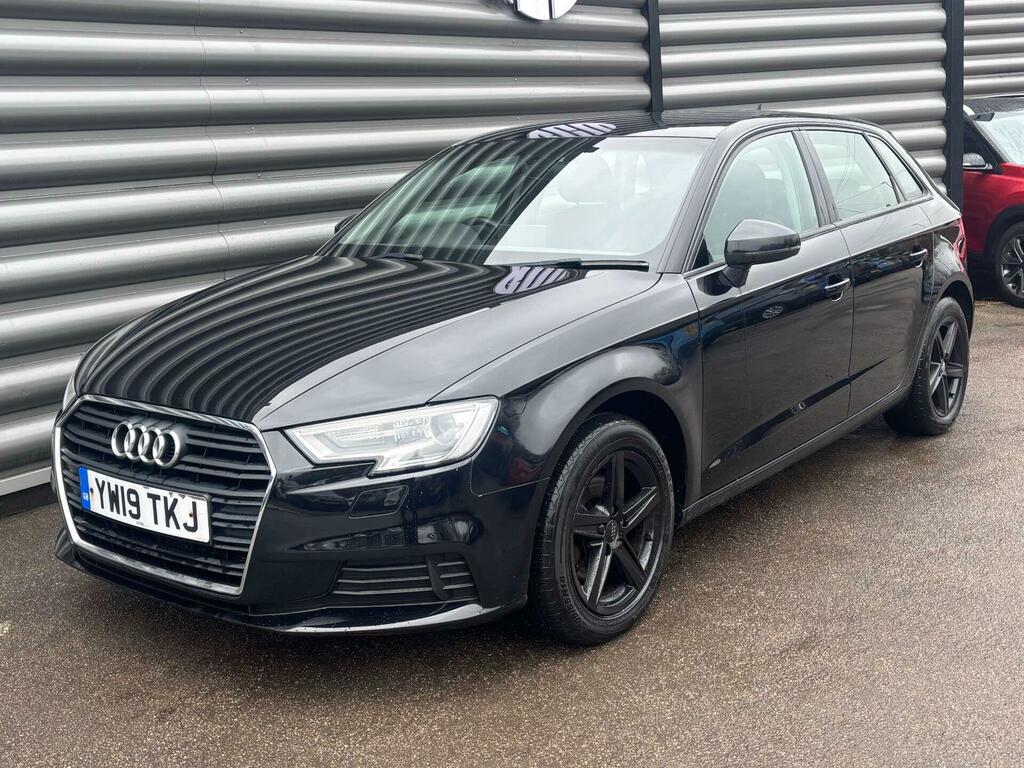 Audi A3 1.6 Tdi 30 Se Technik Sportback S Tronic Euro 6 S YW19TKJ Black #4