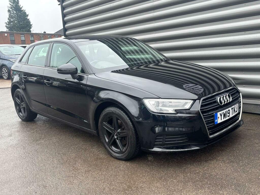 Audi A3 1.6 Tdi 30 Se Technik Sportback S Tronic Euro 6 S YW19TKJ Black #5