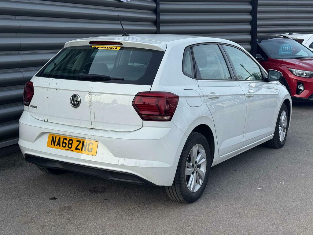 Volkswagen Polo 1.6 Tdi Se Euro 6 Ss White #3