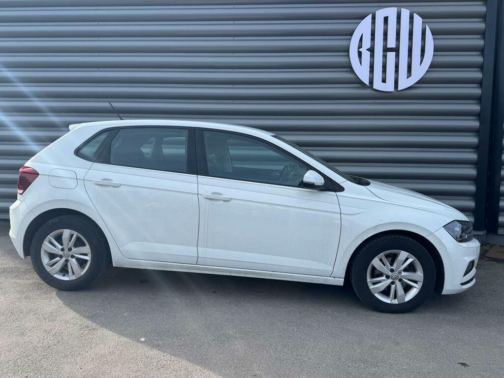Volkswagen Polo 1.6 Tdi Se Euro 6 Ss White #2