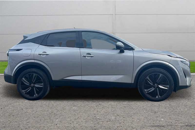 Nissan Qashqai 1.3 Dig-t Mh Tekna MJ75OGM Silver #3
