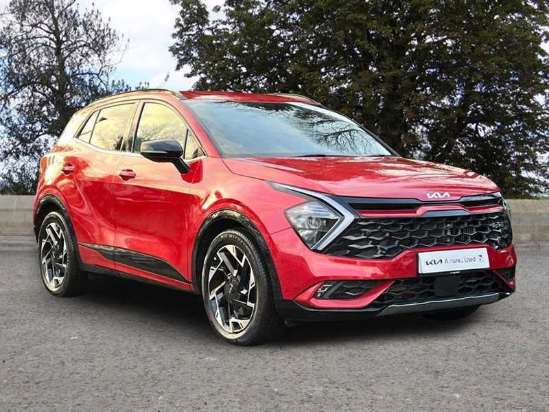 Kia Sportage 1.6T Gdi 48V Isg Gt-line Dct LG73ZMU Red
