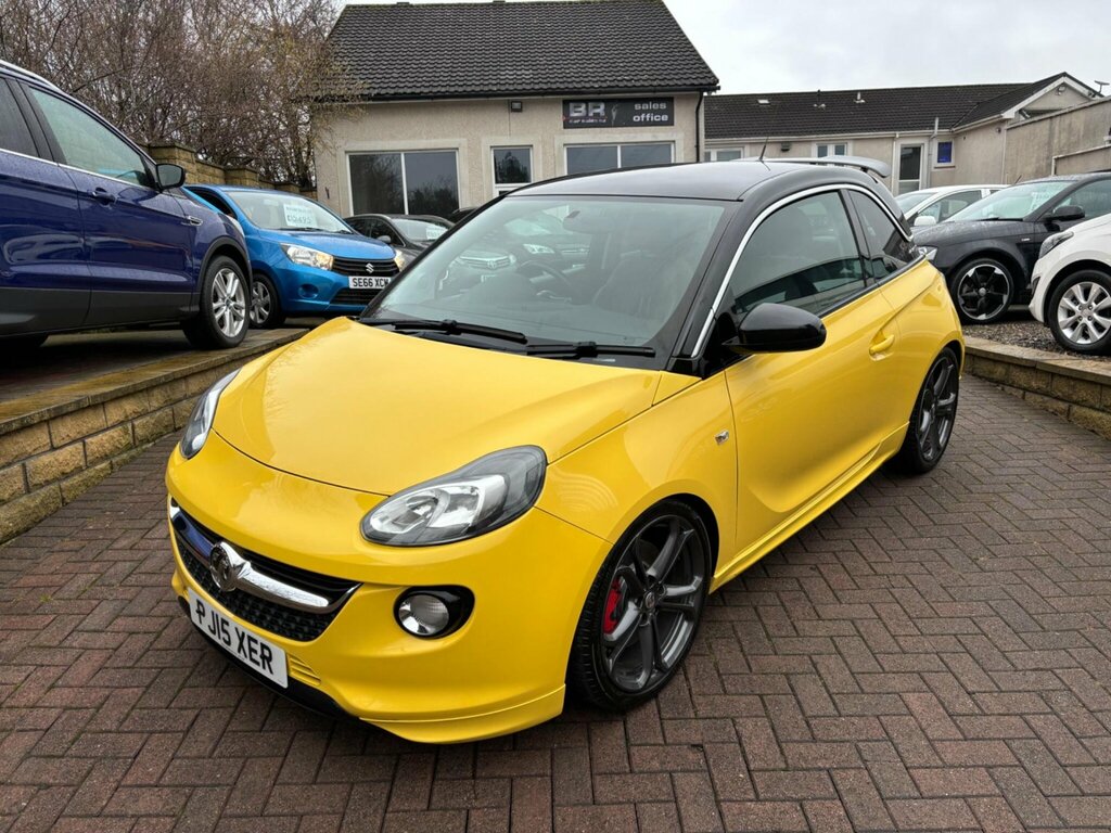 Vauxhall Adam 1.4I Turbo Grand Slam Euro 6 Ss Yellow