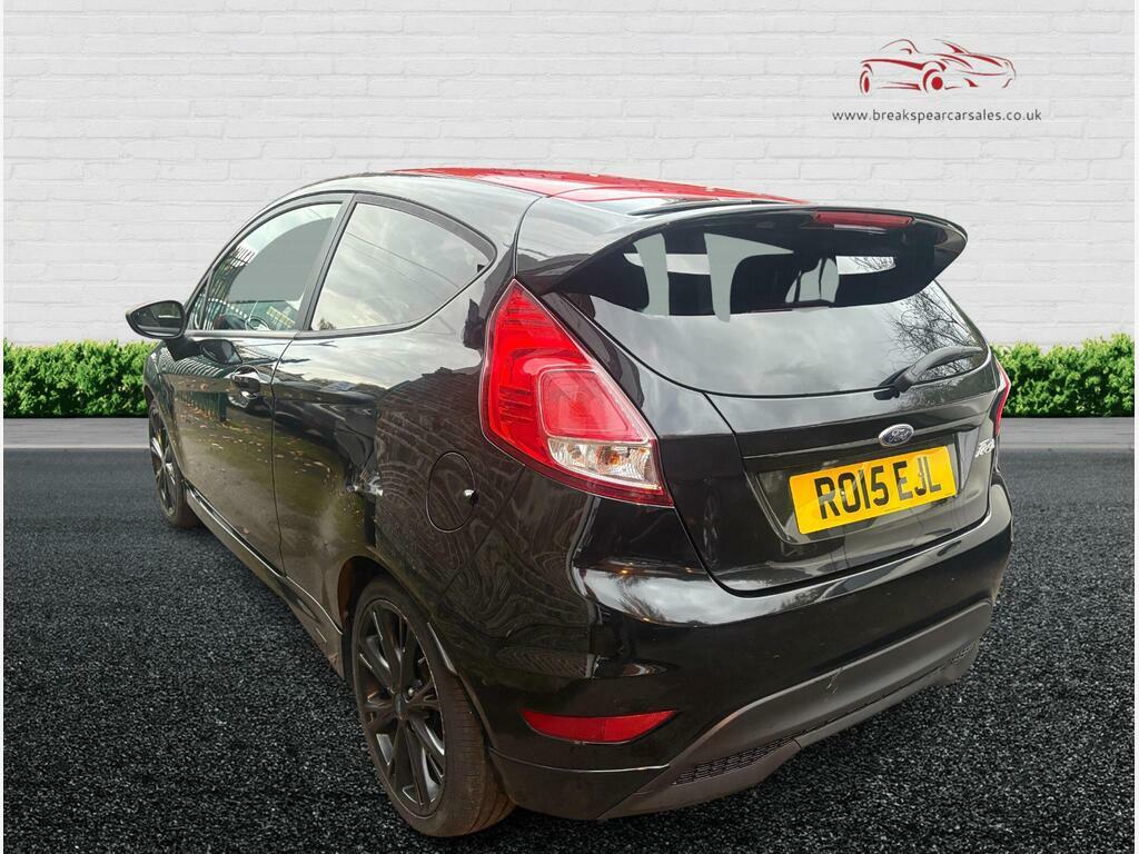 Ford Fiesta 1.0T Ecoboost Zetec S Euro 6 S S WA05JCB Black #5