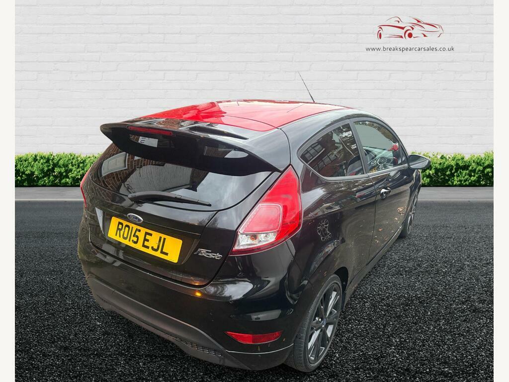 Ford Fiesta 1.0T Ecoboost Zetec S Euro 6 S S WA05JCB Black #6