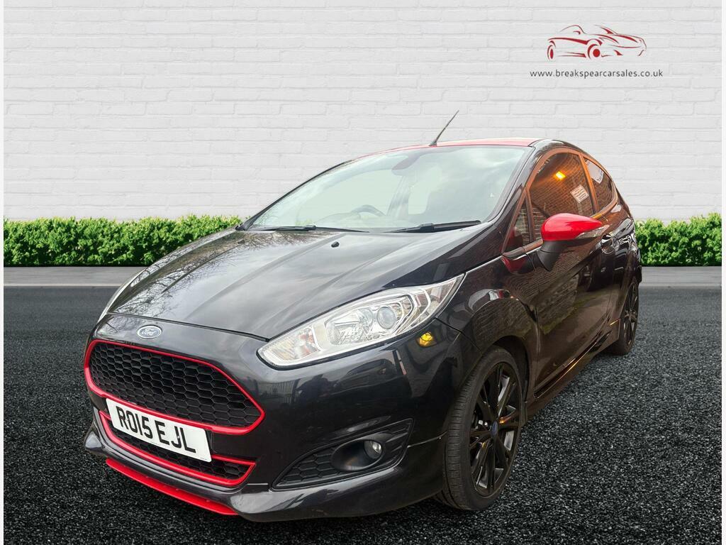 Ford Fiesta 1.0T Ecoboost Zetec S Euro 6 S S WA05JCB Black #3