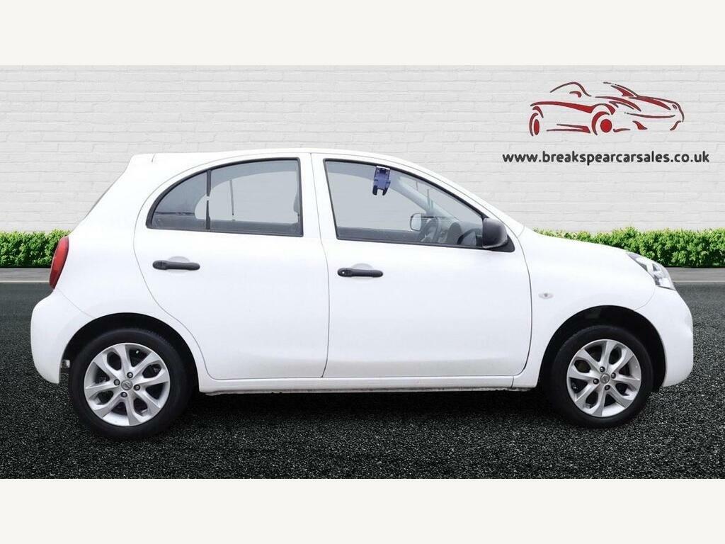 Nissan Micra 1.2 Vibe Euro 6 White #5