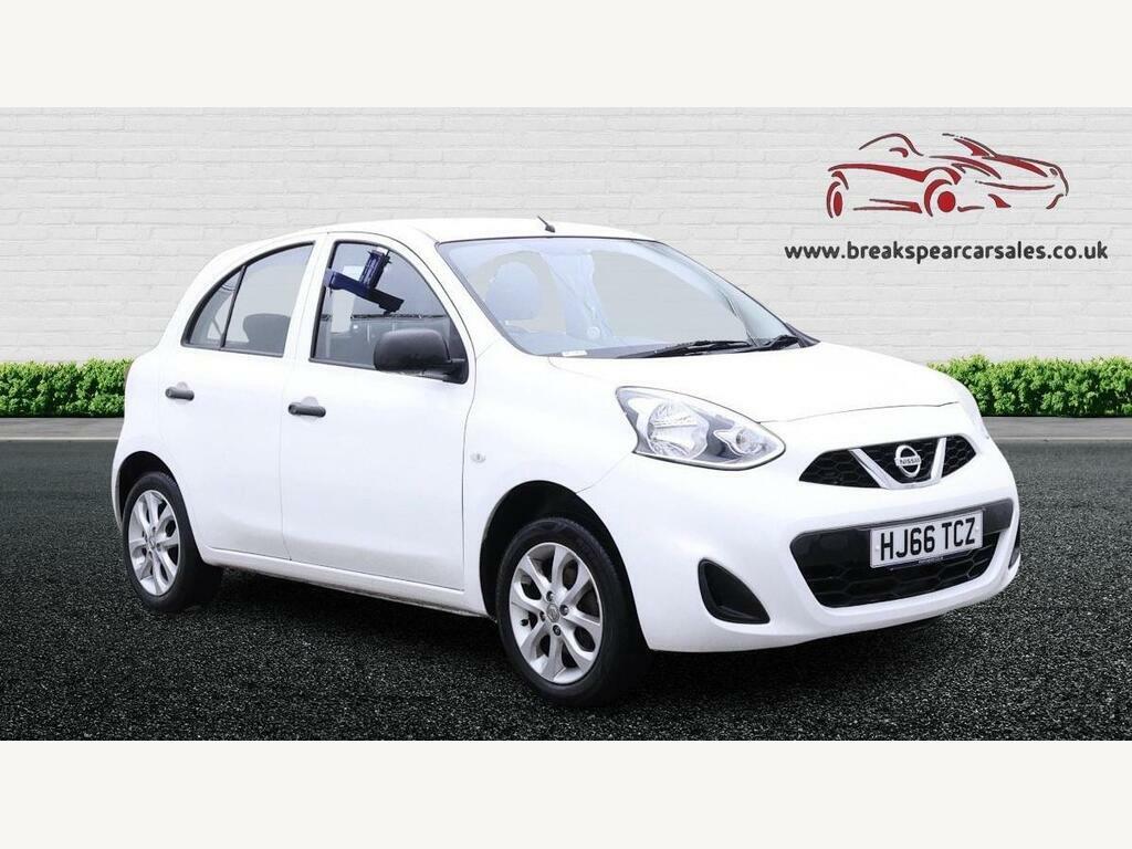 Nissan Micra 1.2 Vibe Euro 6 White #2