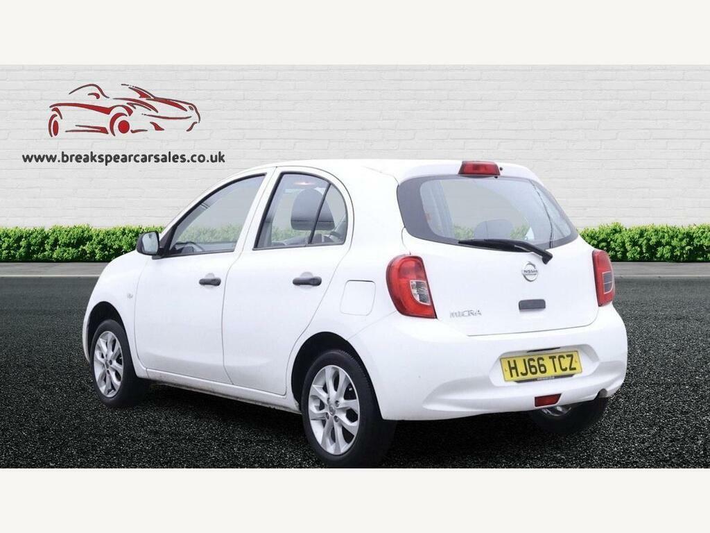 Nissan Micra 1.2 Vibe Euro 6 White #3