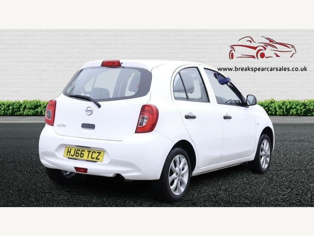 Nissan Micra 1.2 Vibe Euro 6 White #4