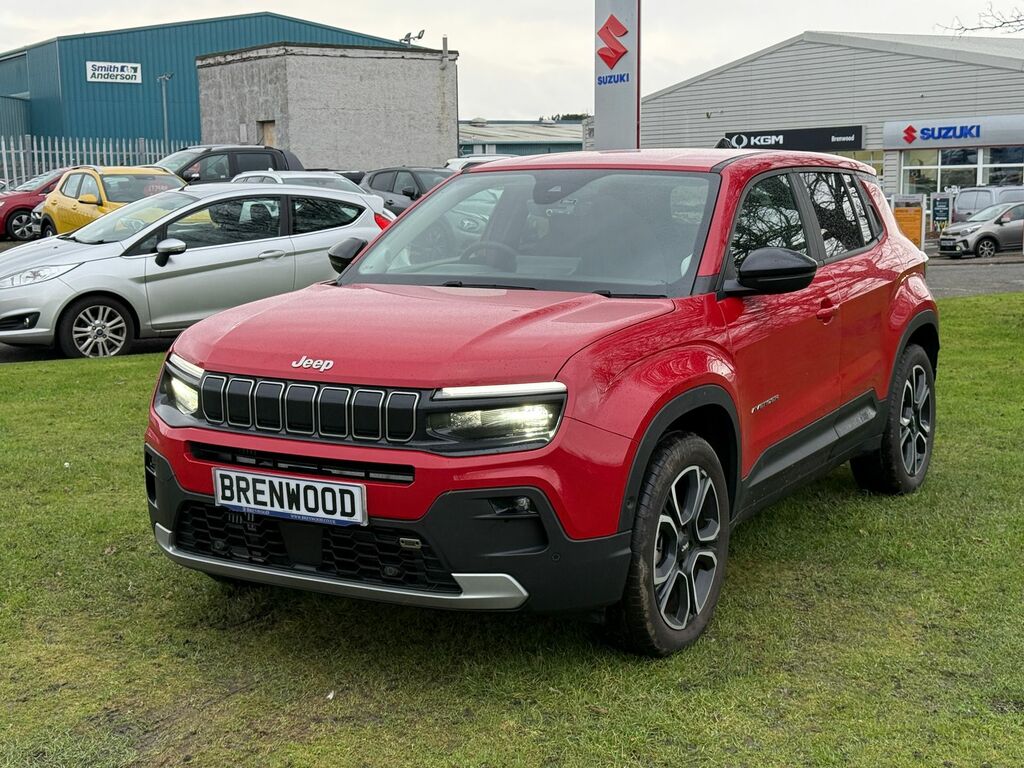 Jeep Avenger Avenger Hatchback Red #3