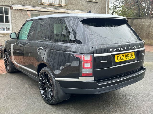 Land Rover Range Rover 3.0 Tdv6 Vogue Se 255 Bhp OXZ8656 Black #3
