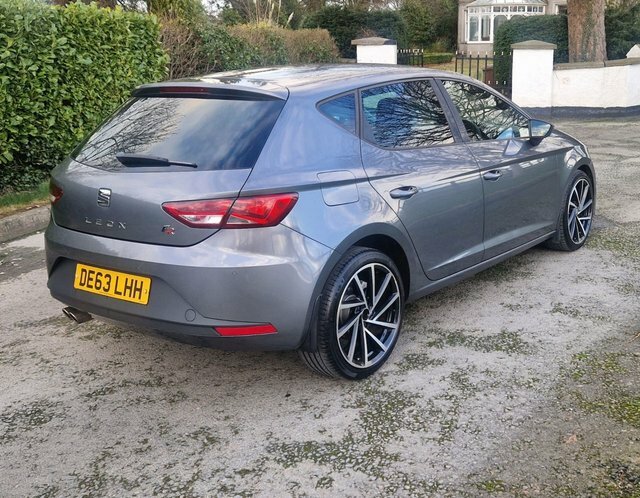 Seat Leon 2.0 Tdi Cr Fr Hatchback Euro 5 DE63LHH Grey #5