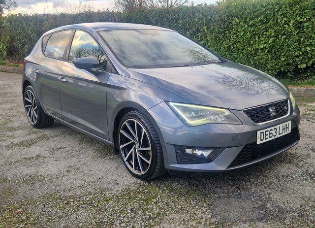 Seat Leon 2.0 Tdi Cr Fr Hatchback Euro 5 DE63LHH Grey #2
