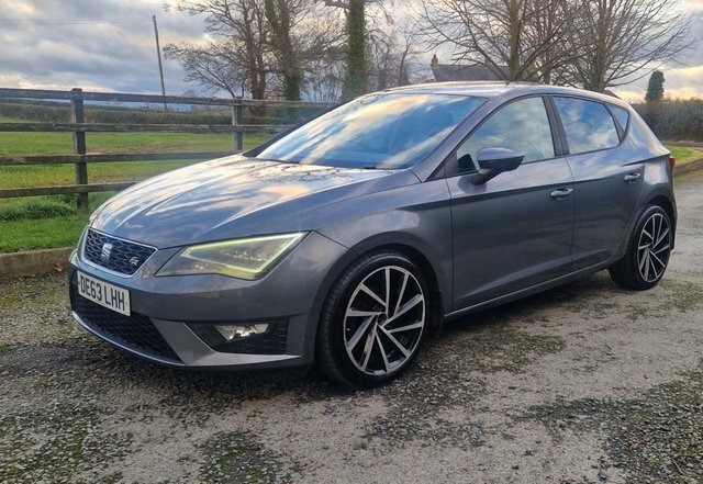 Seat Leon 2.0 Tdi Cr Fr Hatchback Euro 5 DE63LHH Grey #3