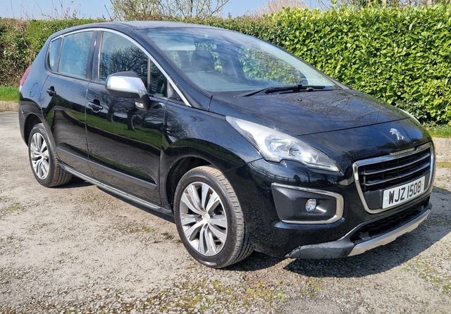 Peugeot 3008 1.6 Hdi Active Suv Euro 5 115 P WJZ1508 Black #2