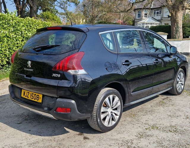 Peugeot 3008 1.6 Hdi Active Suv Euro 5 115 P WJZ1508 Black #5