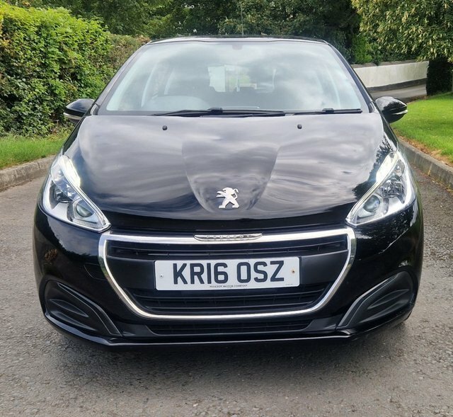 Peugeot 208 1.2 Puretech Active Hatchback Eu KR16OSZ Black #3
