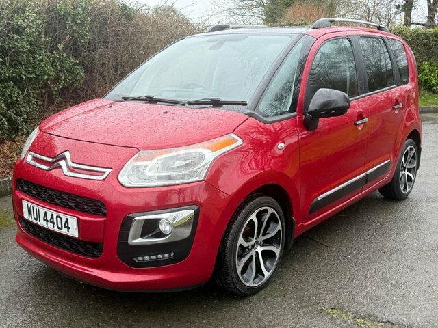 Citroen C3 Picasso 1.6 Bluehdi Platinum Mpv Euro 6 WUI4404 Red #5