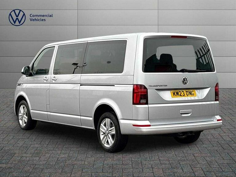 Volkswagen Transporter Shuttle 2.0 Tdi 150Ps Se Minibus Dsg KM23ONG Silver #3
