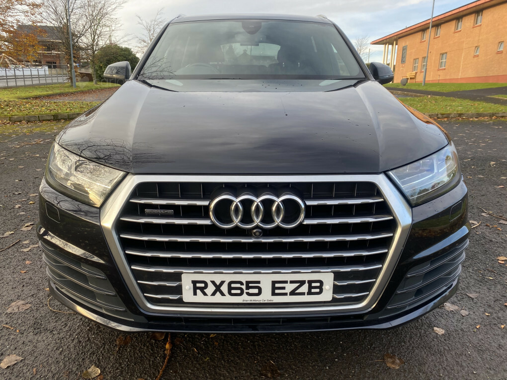 Audi Q7 S Line Tdi Quattro RX65EZB Blue #4
