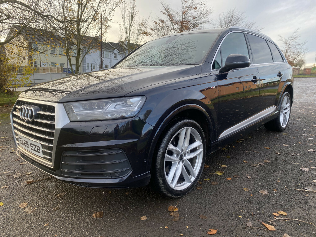 Audi Q7 S Line Tdi Quattro RX65EZB Blue #6