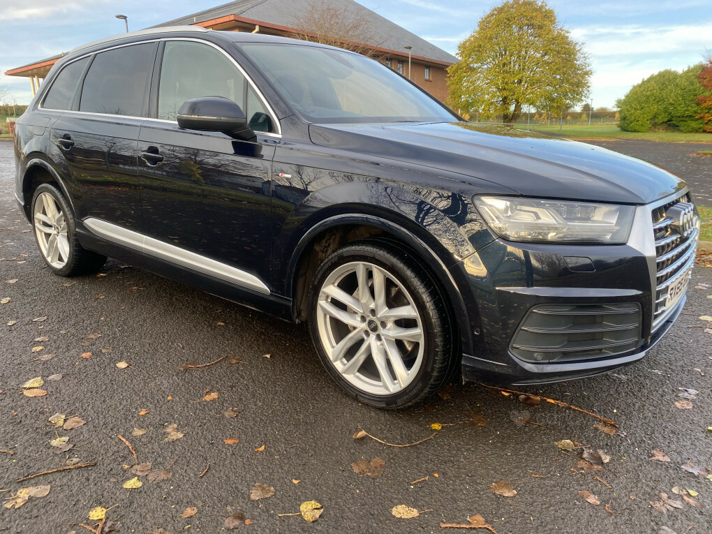 Audi Q7 S Line Tdi Quattro RX65EZB Blue #5