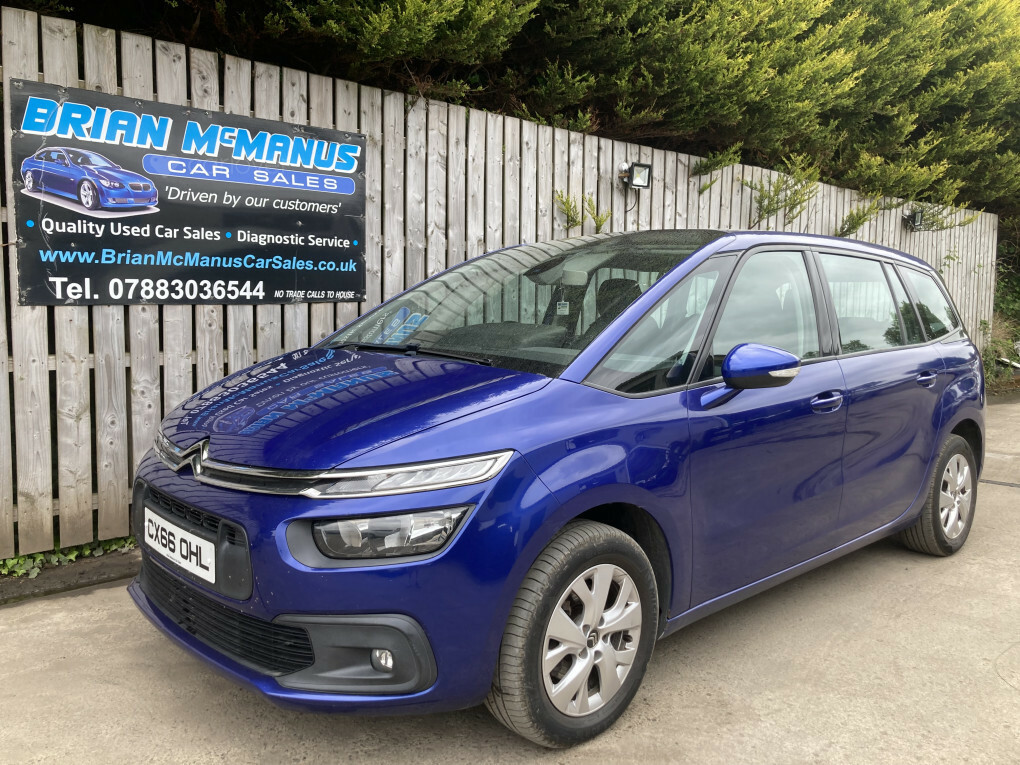Citroen Grand C4 Picasso C4 Grand Picasso Touch Edition Blue Hdi Ss CX66OHL #2