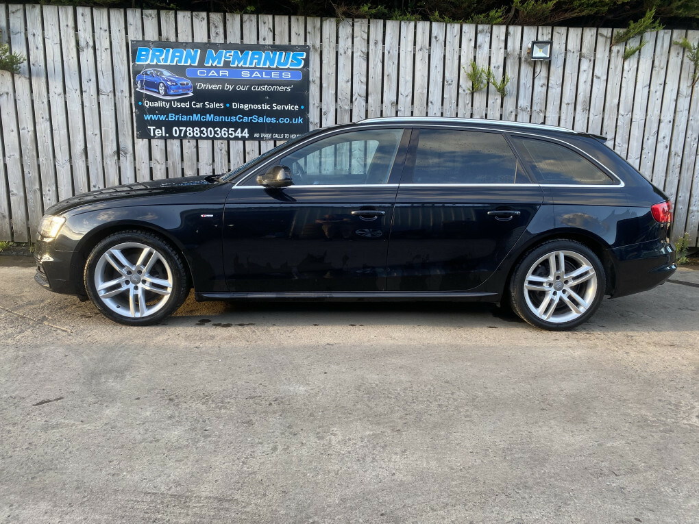 Audi A4 S Line Tdi Cvt Black
