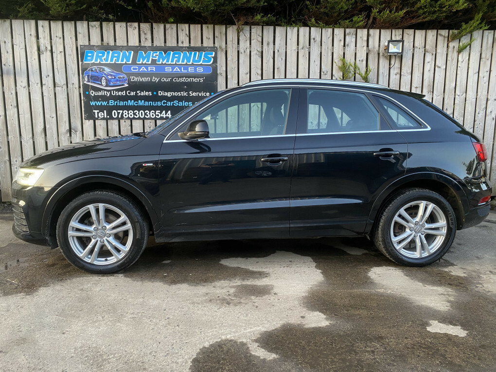 Audi Q3 S Line Nav Tdi Quattro Black