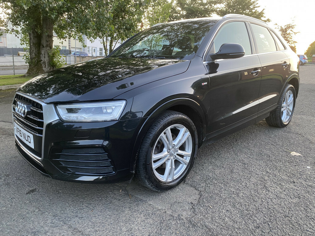 Audi Q3 S Line Nav Tdi Quattro VF16NUO Black #6