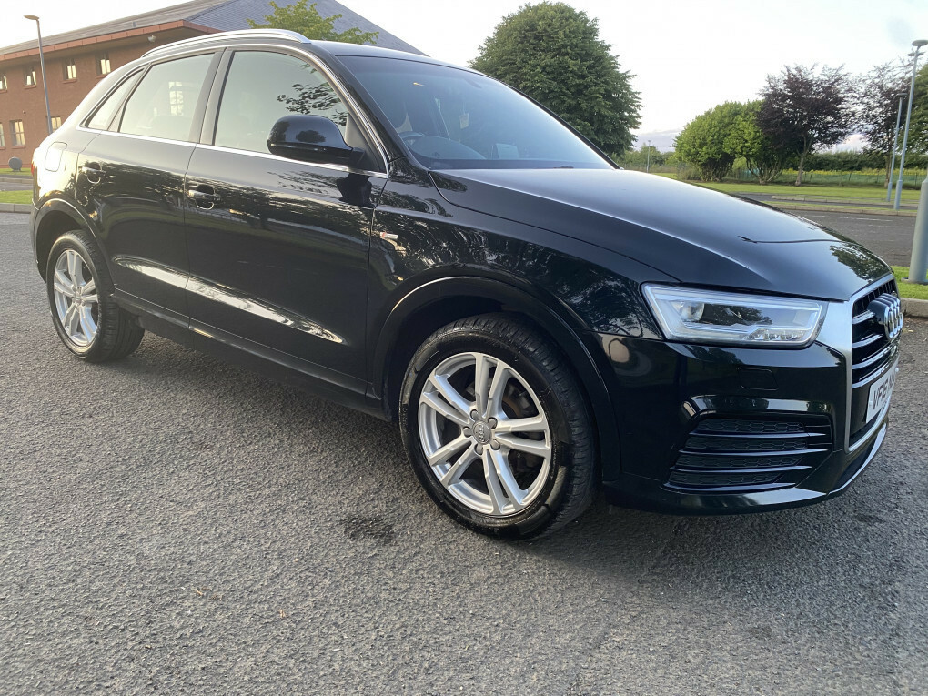 Audi Q3 S Line Nav Tdi Quattro VF16NUO Black #3