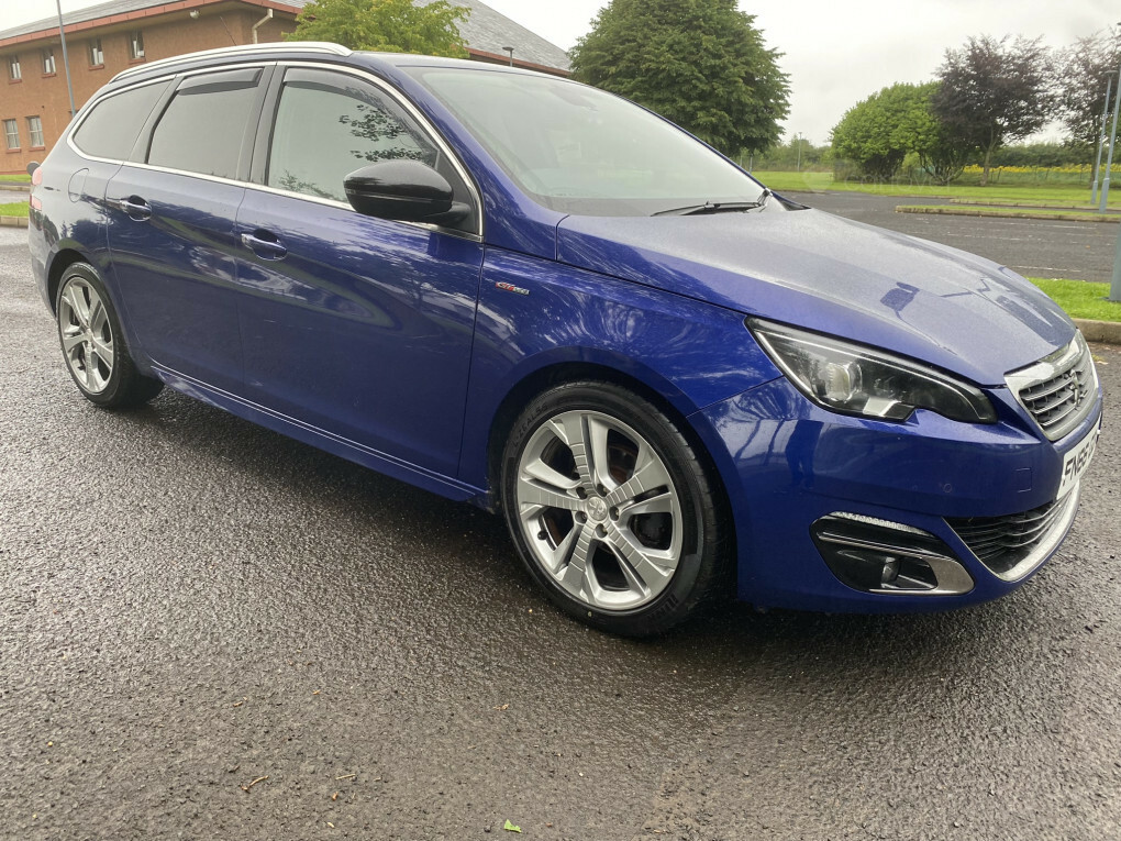 Peugeot 308 SW Gt Line Sw Hdi Blue Ss FN66GDK Blue #4
