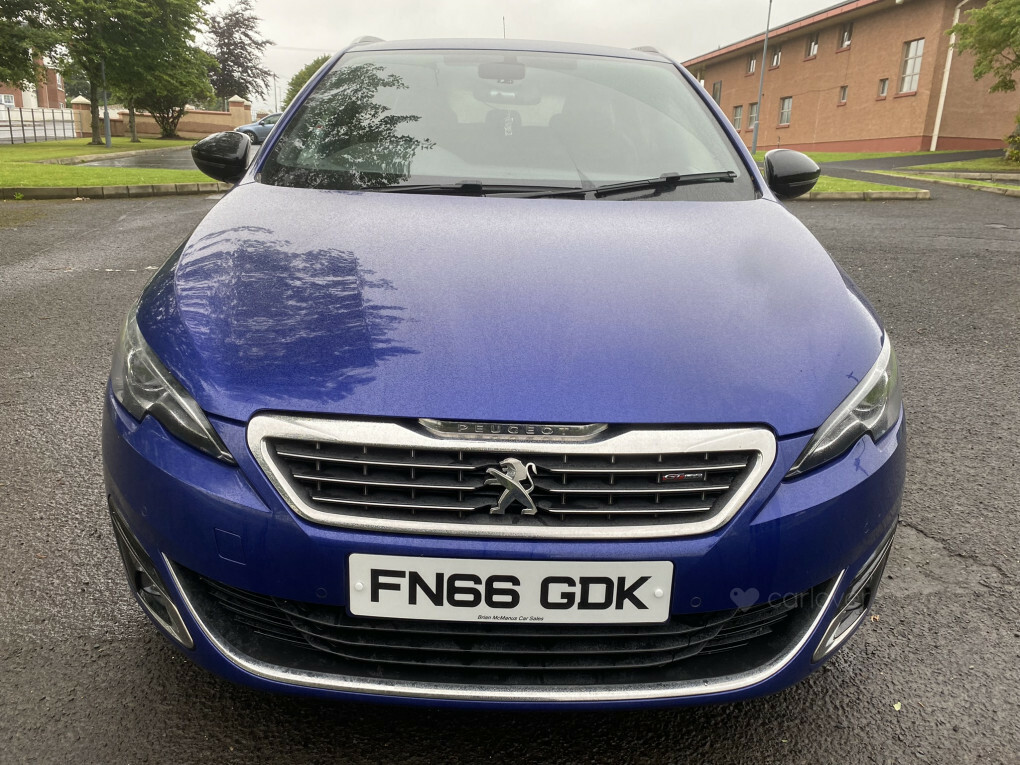 Peugeot 308 SW Gt Line Sw Hdi Blue Ss FN66GDK Blue #5