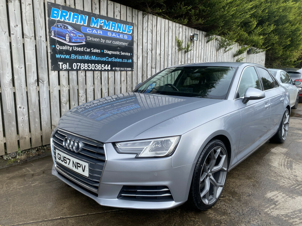 Audi A4 Se Ultra Tdi GU67NPV Silver #2
