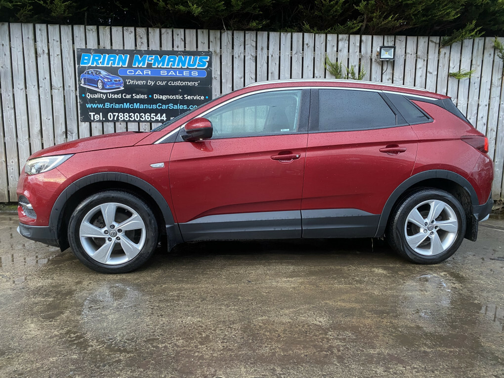 Vauxhall Grandland X Tech Line Nav Td Ss Red