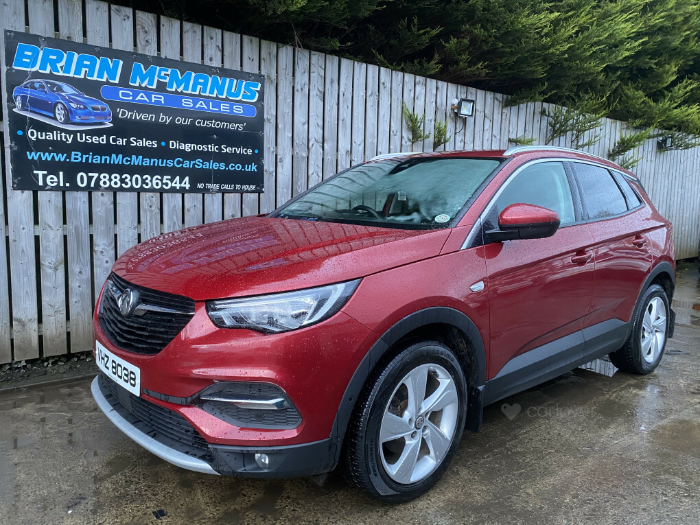Vauxhall Grandland X Tech Line Nav Td Ss VHZ8038 Red #2