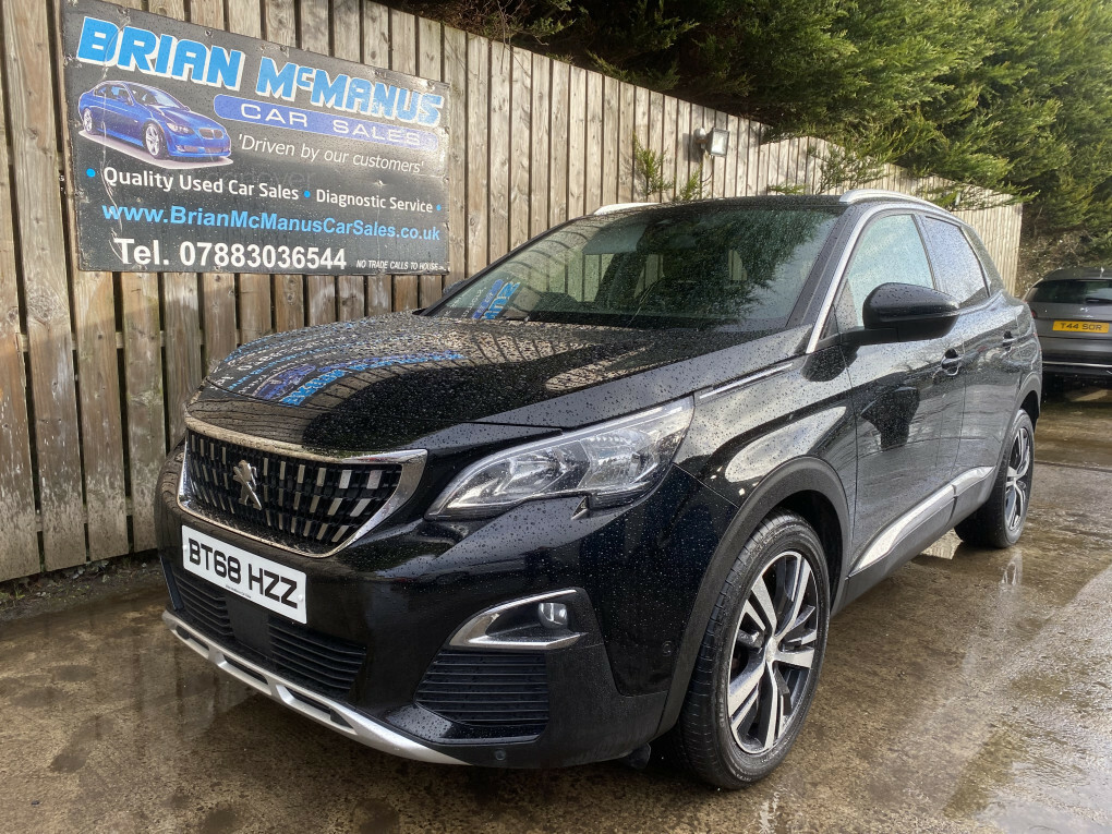 Peugeot 3008 Allure Blue Hdi Ss BT68HZZ Black #2