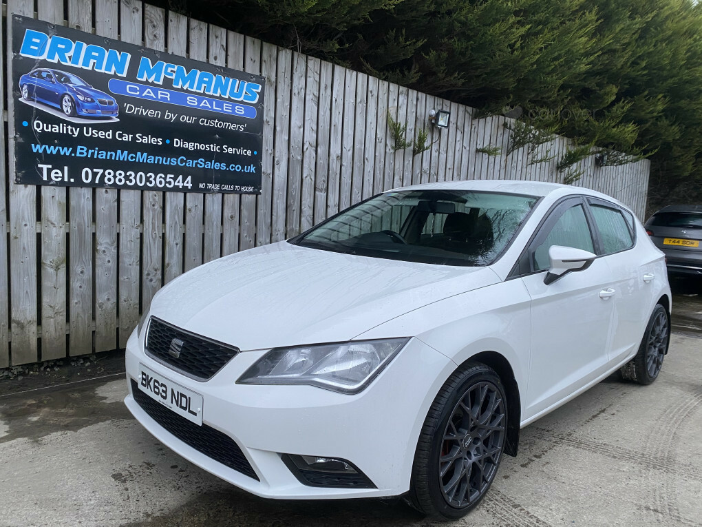 Seat Leon Se Tdi BK63NDL White #2