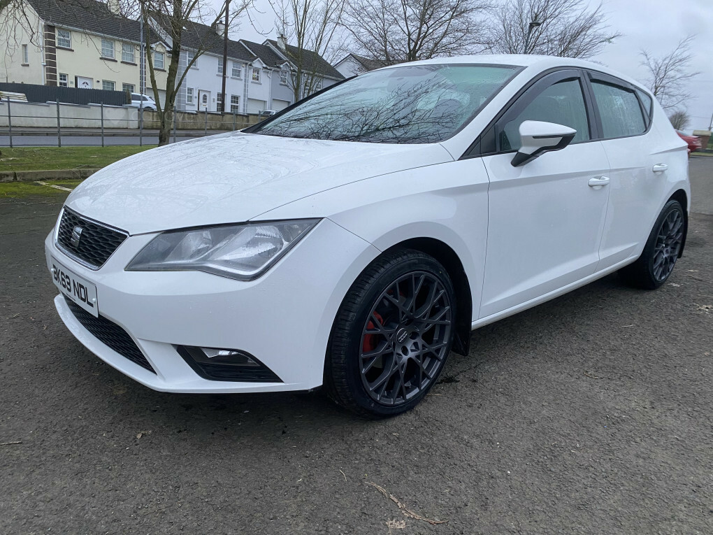 Seat Leon Se Tdi BK63NDL White #6