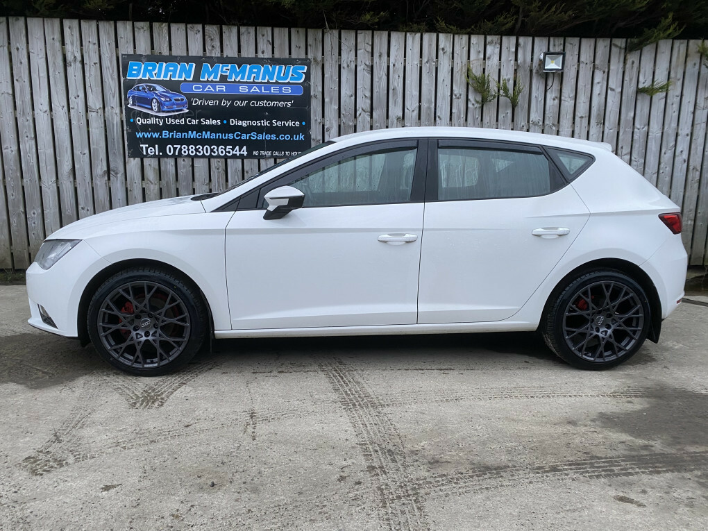 Seat Leon Se Tdi White