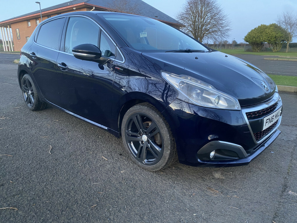 Peugeot 208 Gt Line Blue Hdi FN16MKL  #4